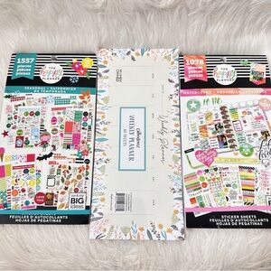The happy planner sticker books
